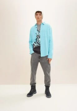 TOM TAILOR Denim Relaxed Fit - Overhemd - Antigua Blue 12 TOM TAILOR Denim Relaxed Fit - Overhemd - Antigua Blue -Jack and Jones Verkoopwinkel 3eed6c3385ea467998132a7ea0610e7d