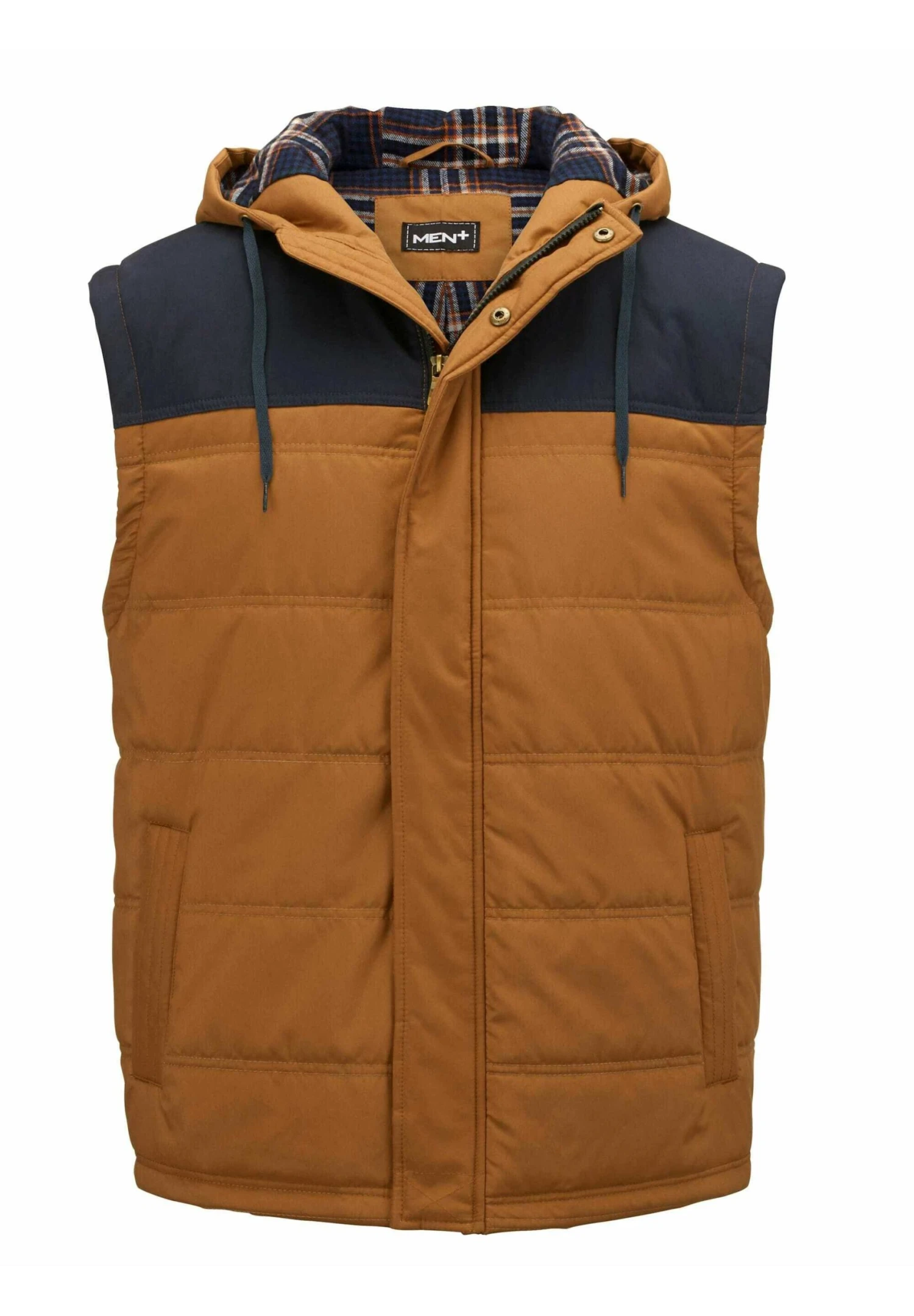 Bodywarmer - Camel/Marineblau 6 Bodywarmer - Camel/Marineblau - Afbeelding 4