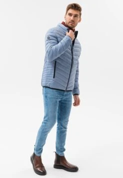 Winterjas - Blue -Jack and Jones Verkoopwinkel 3efbdde42baa45d2b808d0ccd885cd78