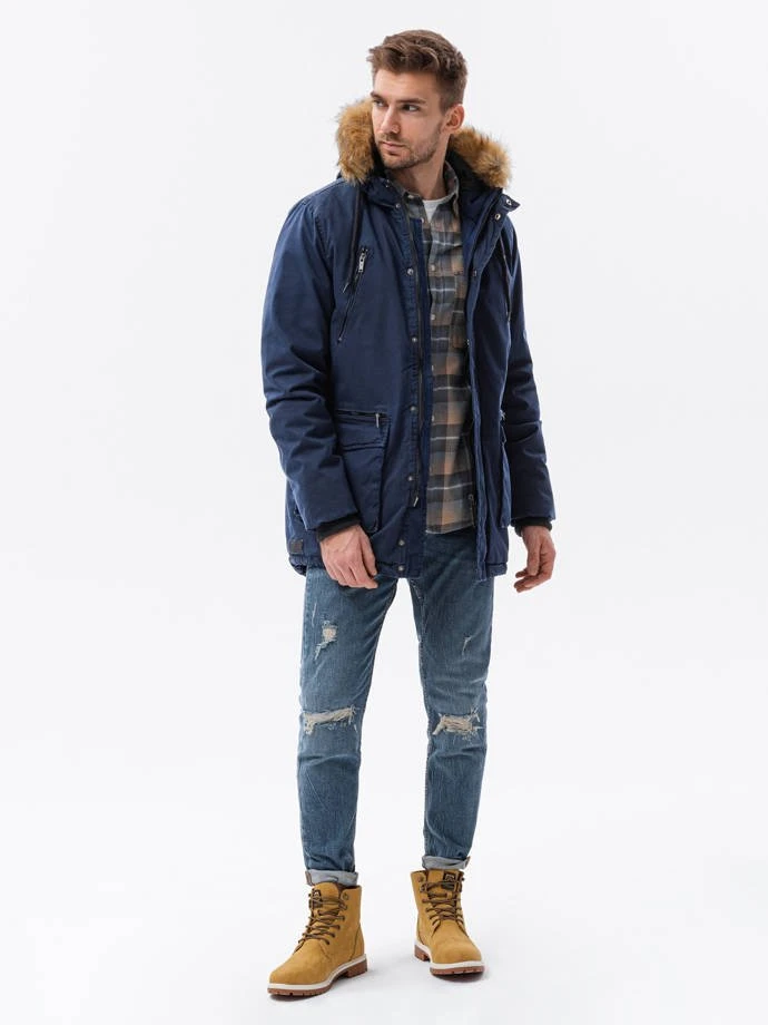 Parka - Blue 4 Parka - Blue - Afbeelding 2