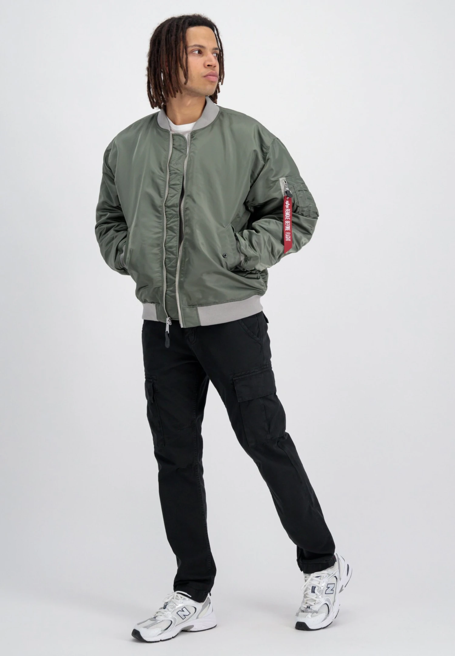 Alpha Industries Bomberjacks - Vintage Green 4 Alpha Industries Bomberjacks - Vintage Green - Afbeelding 2