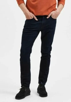 Selected Homme Dunkle - Relaxed Fit Jeans - Blue Black Denim -Jack and Jones Verkoopwinkel 40bc7b755e124eeba2a5ebd19318eeeb