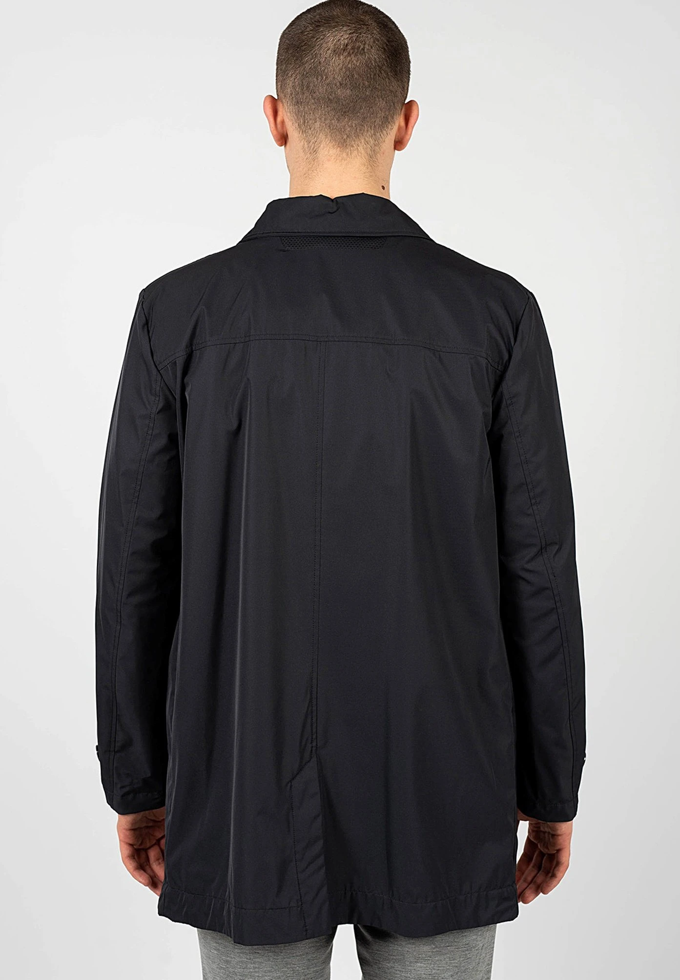 Geox Bayle - Halflange Jas - Dunkelblau 5 Geox Bayle - Halflange Jas - Dunkelblau - Afbeelding 3