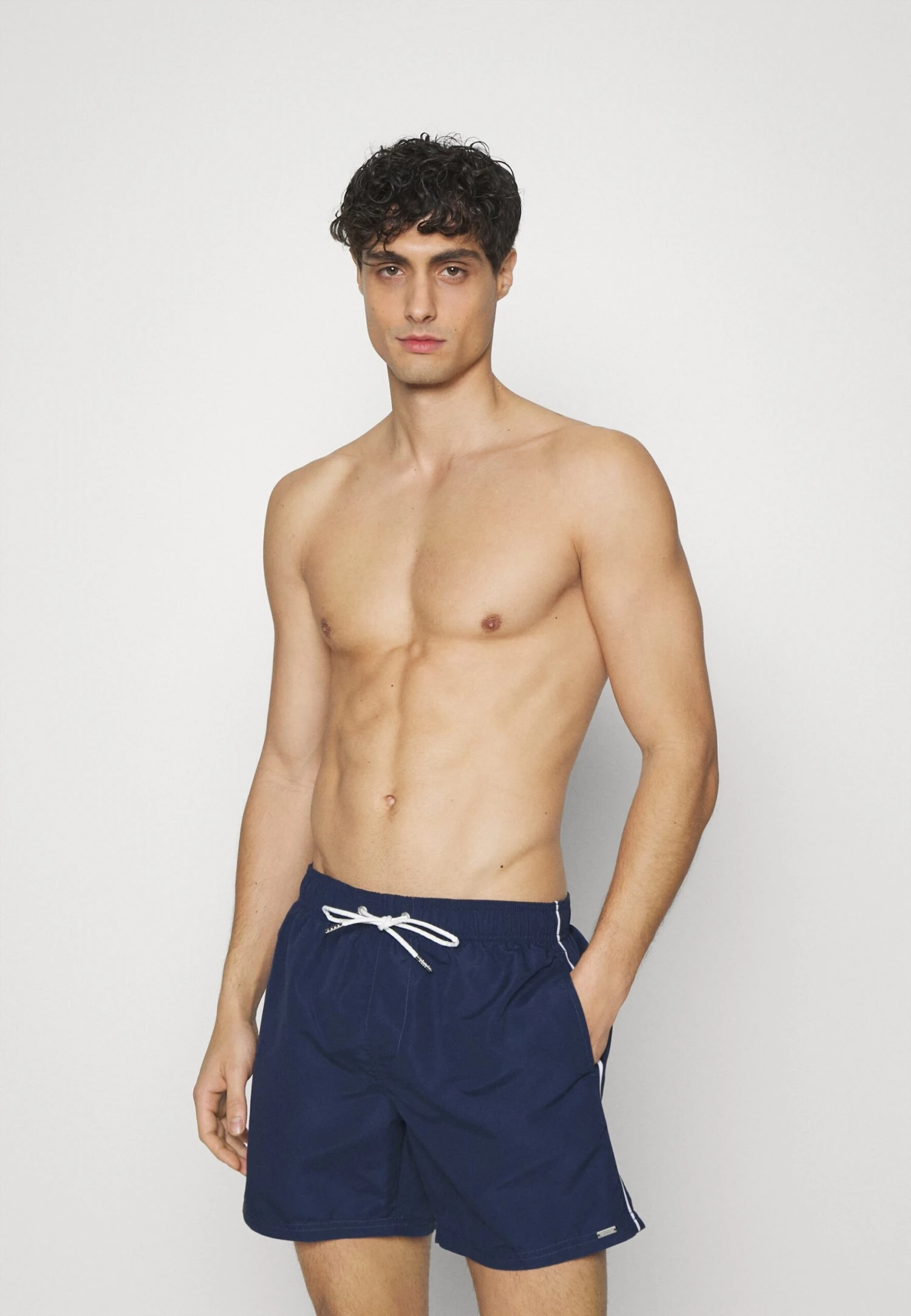 Schiesser Zwemshorts - Dunkelblau 3 Schiesser Zwemshorts - Dunkelblau