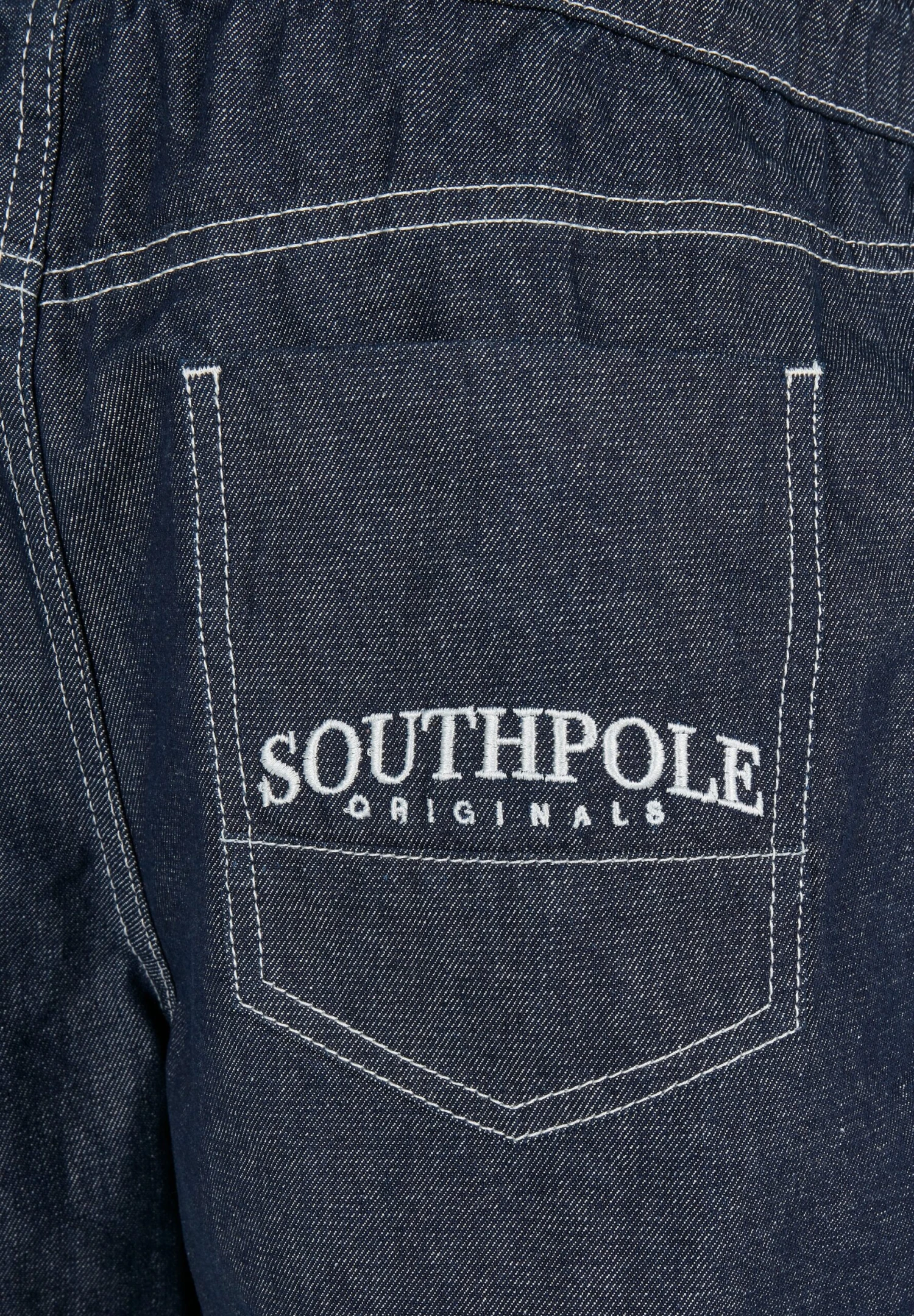 Southpole Jeansshort - Darkblue Washed 9 Southpole Jeansshort - Darkblue Washed - Afbeelding 7