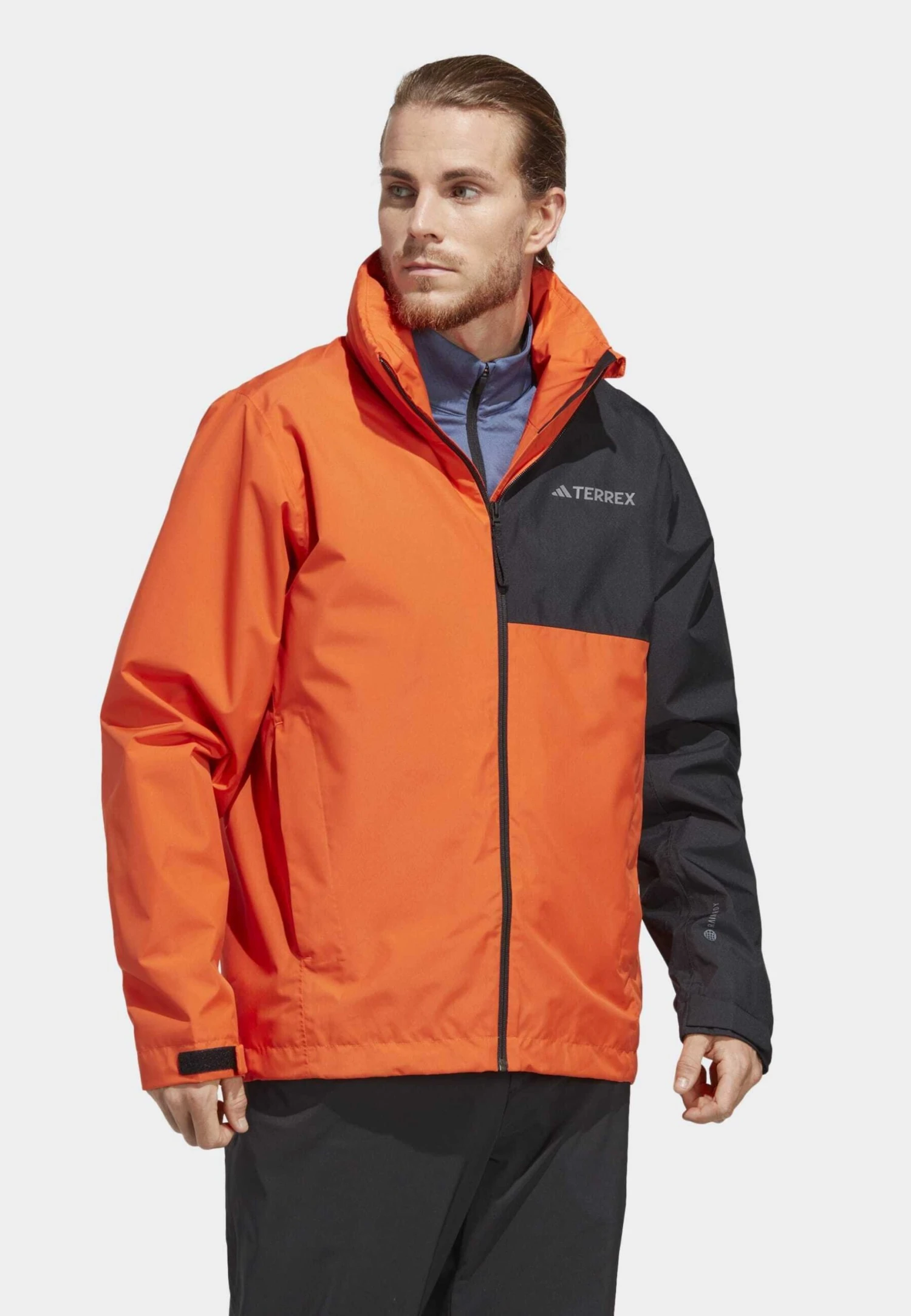 Adidas TERREX Multi Rainready2L- Outdoorjas - Semi Impact Orange 3 Adidas TERREX Multi Rainready2L- Outdoorjas - Semi Impact Orange
