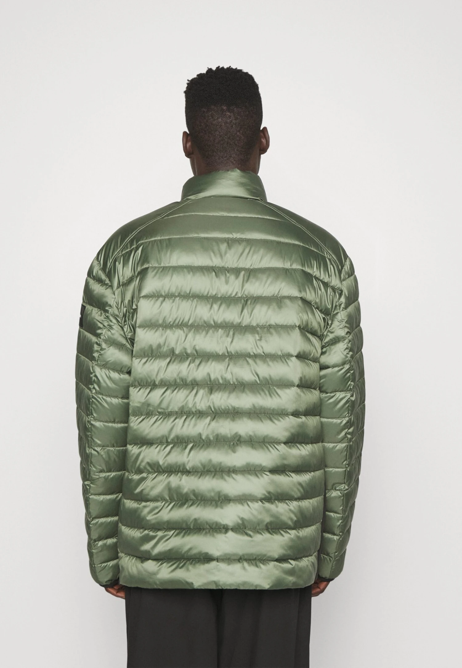 Calvin Klein Side Logo Jacket - Halflange Jas - Thyme 5 Calvin Klein Side Logo Jacket - Halflange Jas - Thyme - Afbeelding 3