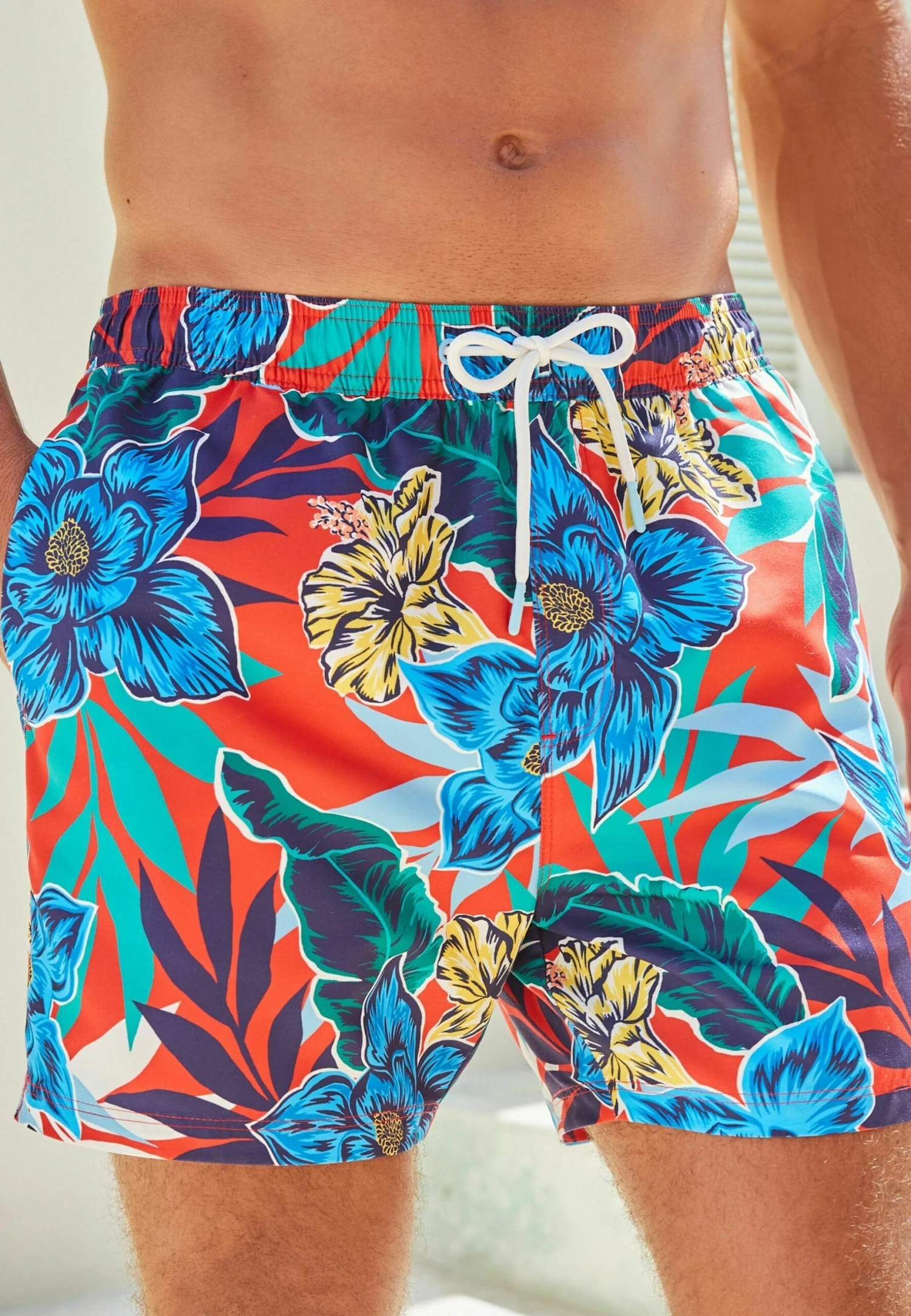 Next Printed Standard - Zwemshorts - Red Floral 3 Next Printed Standard - Zwemshorts - Red Floral