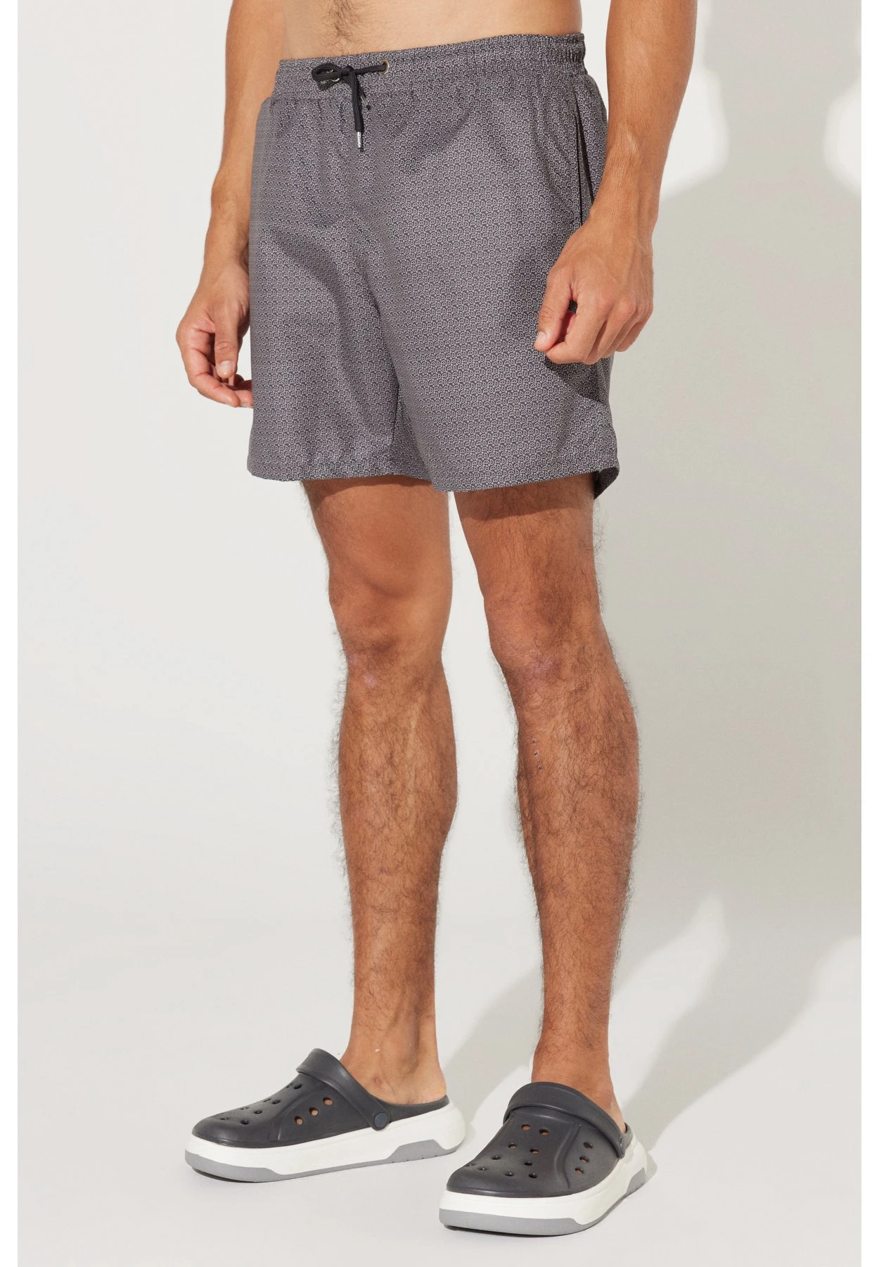 Standard Fit - Zwemshorts - Grey 6 Standard Fit - Zwemshorts - Grey - Afbeelding 4