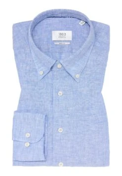 Eterna Soft Tailoring - Overhemd - Mittelblau -Jack and Jones Verkoopwinkel 42d1d7ba70f541988cfc4b07d28b9dfe