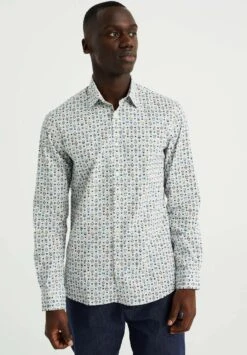 WE FASHION Met Dessin - Overhemd - White