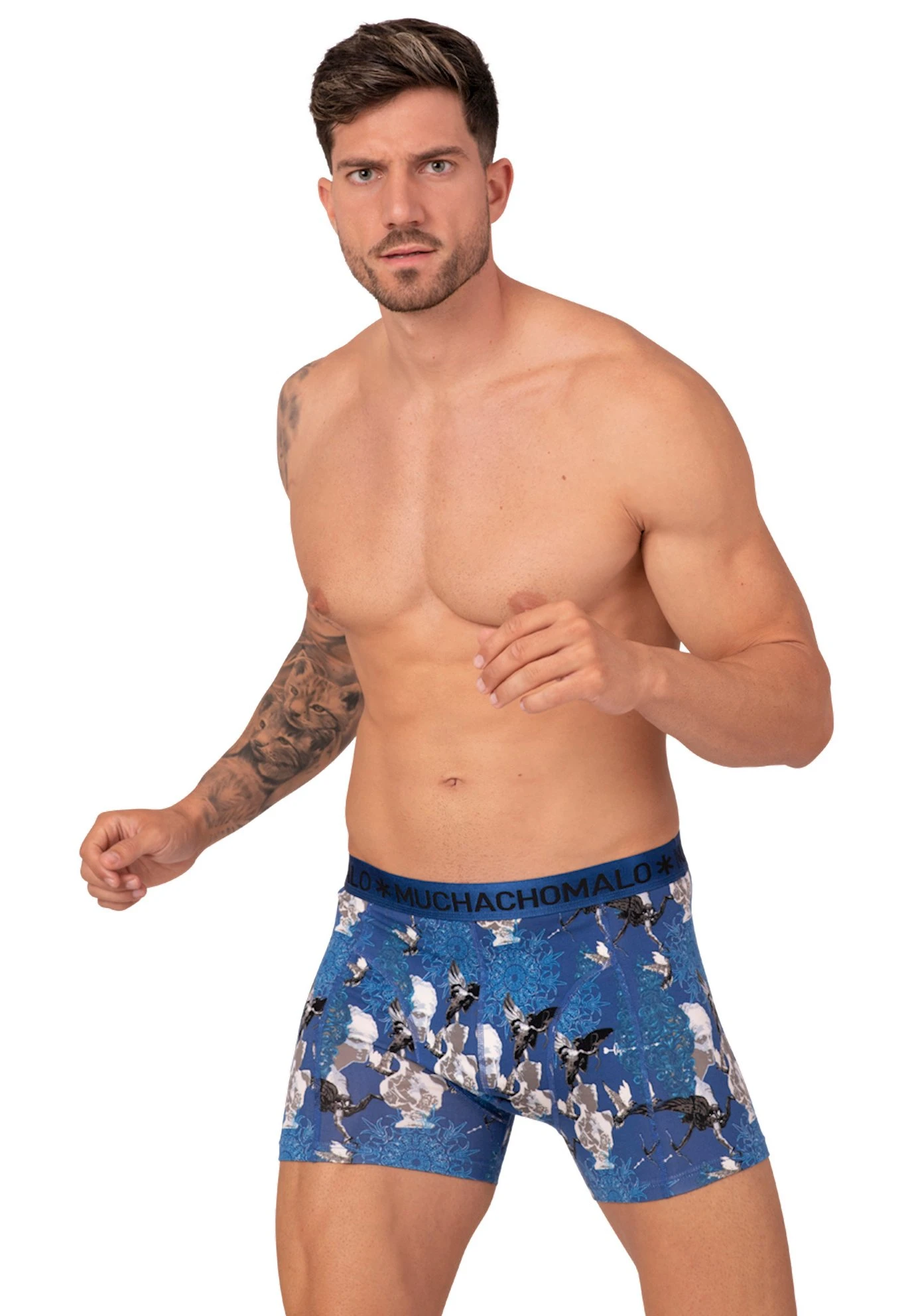 Muchachomalo 2-Pack - Onderbroeken - Blue 9 Muchachomalo 2-Pack - Onderbroeken - Blue - Afbeelding 7