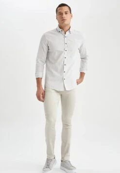 DeFacto Slim Fit - Slim Fit Jeans - Beige 7 DeFacto Slim Fit - Slim Fit Jeans - Beige -Jack and Jones Verkoopwinkel 43a040f755344ec1819bbd080c8e14cf