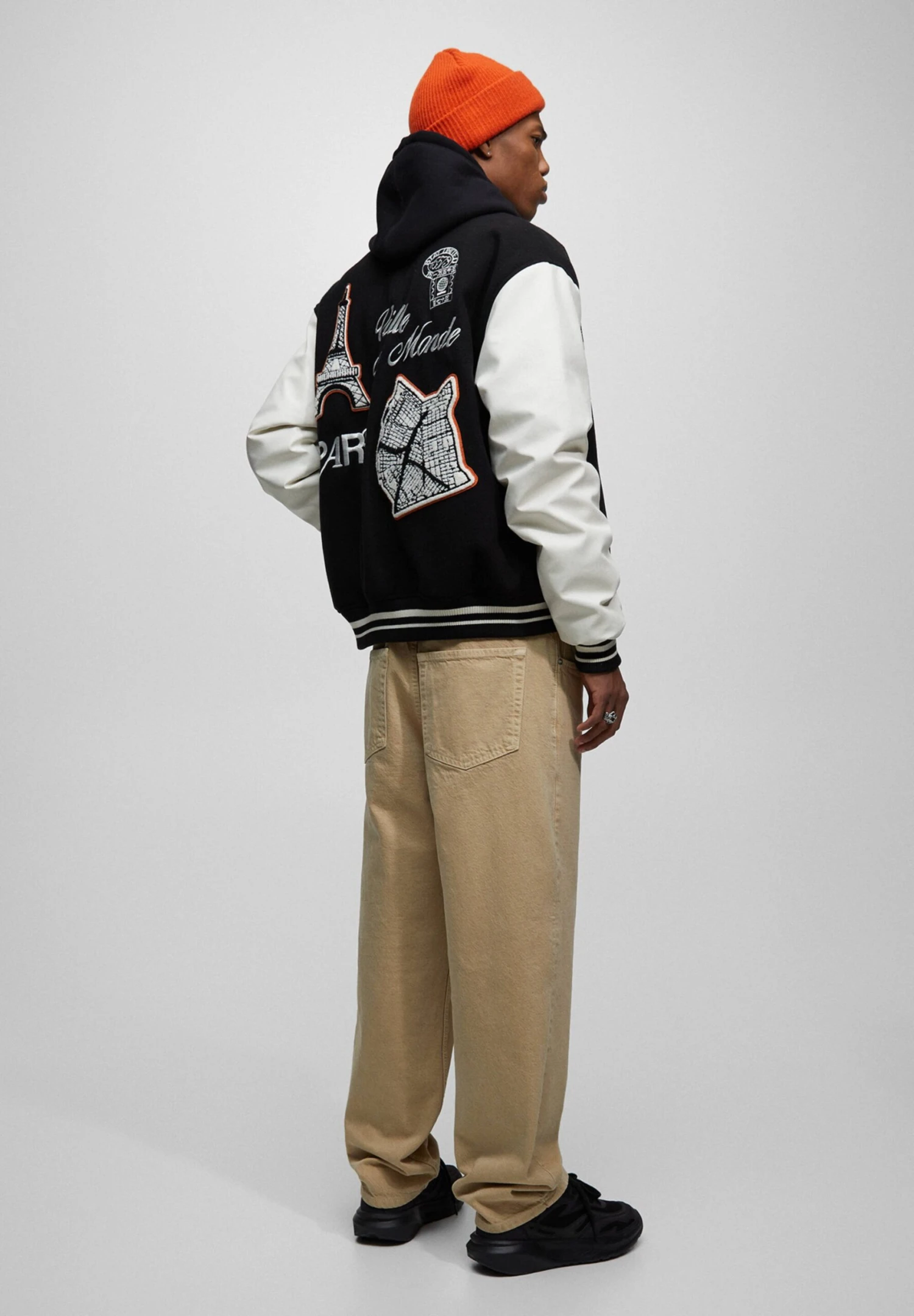 PULL & BEAR Baggy - Straight Leg Jeans - Camel 5 PULL & BEAR Baggy - Straight Leg Jeans - Camel - Afbeelding 3