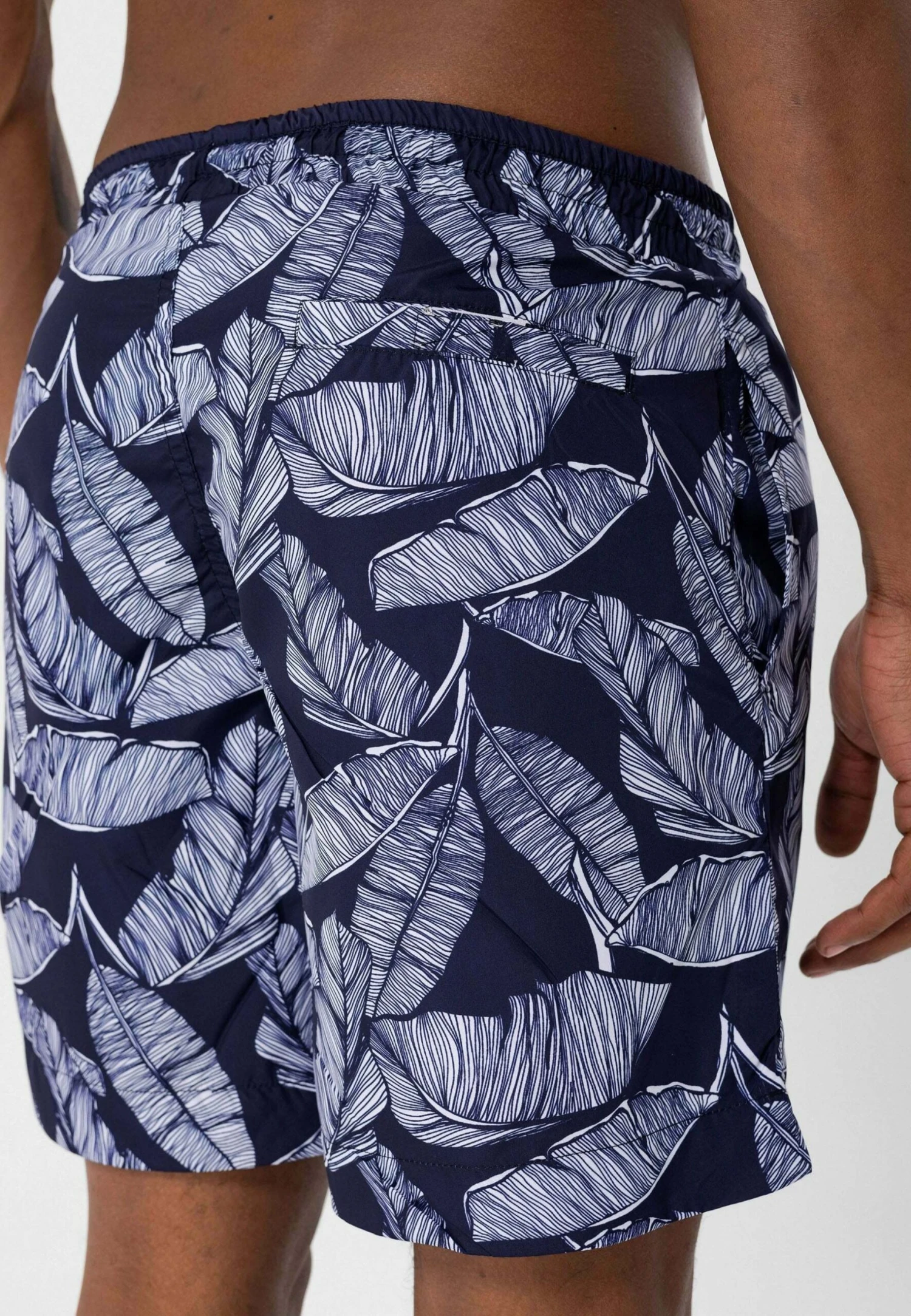 Zwemshorts - Navy/White 7 Zwemshorts - Navy/White - Afbeelding 5