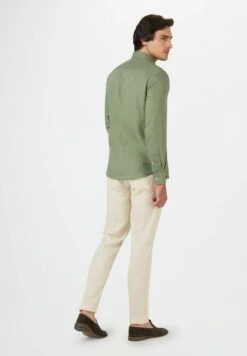 Pure- Overhemd - Verde Militare -Jack and Jones Verkoopwinkel 442175c12f4e4b64bb14a0d1fb7acf75