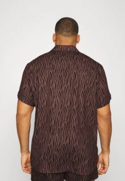 William Short Sleeved Shirt - Overhemd - Brown -Jack and Jones Verkoopwinkel 4428609cdf10466e8aa42fddf26243fb