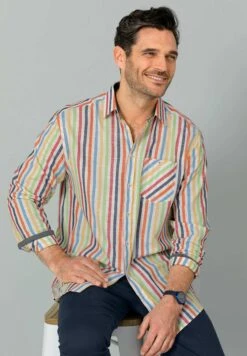 Overhemd - Weiß Multicolor -Jack and Jones Verkoopwinkel 4439b0d8401c4020b745bdf05c3009d7