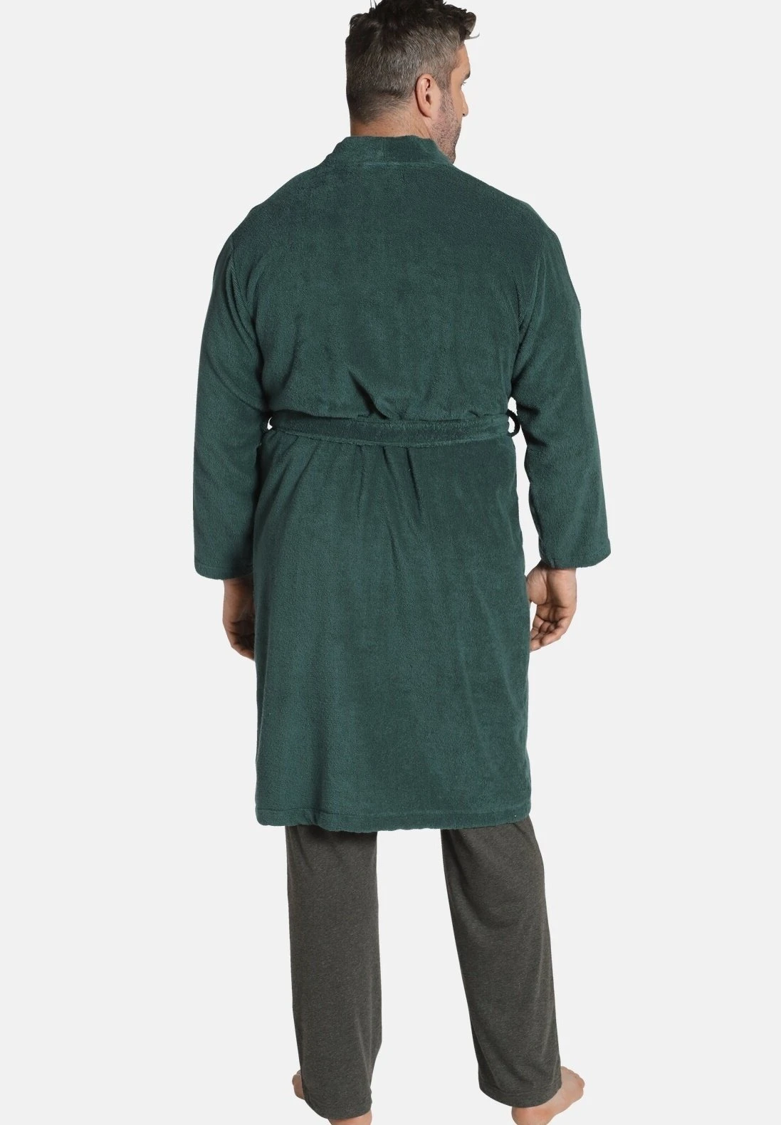 Lord Curet - Badjas - Dunkelgrün 4 Lord Curet - Badjas - Dunkelgrün - Afbeelding 2