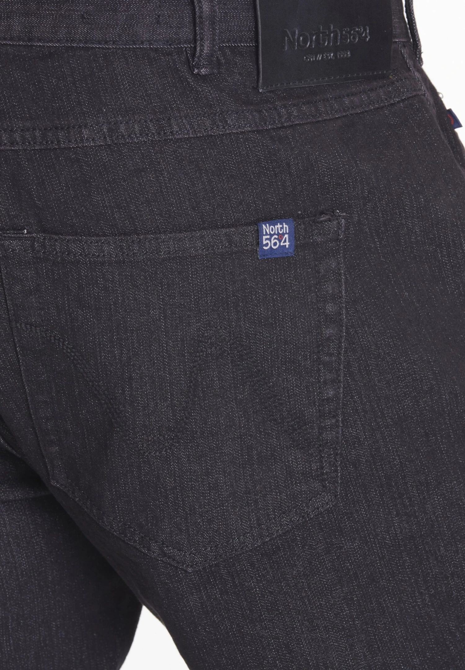 Straight Leg Jeans - Black Denim 7 Straight Leg Jeans - Black Denim - Afbeelding 5