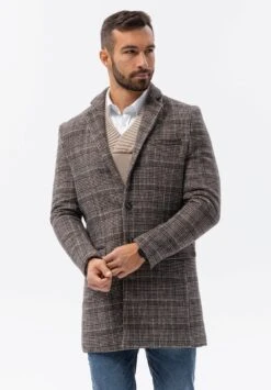 Halflange Jas - Brown 21 Halflange Jas - Brown -Jack and Jones Verkoopwinkel 447c036d0da2493b8a380131c68caae1