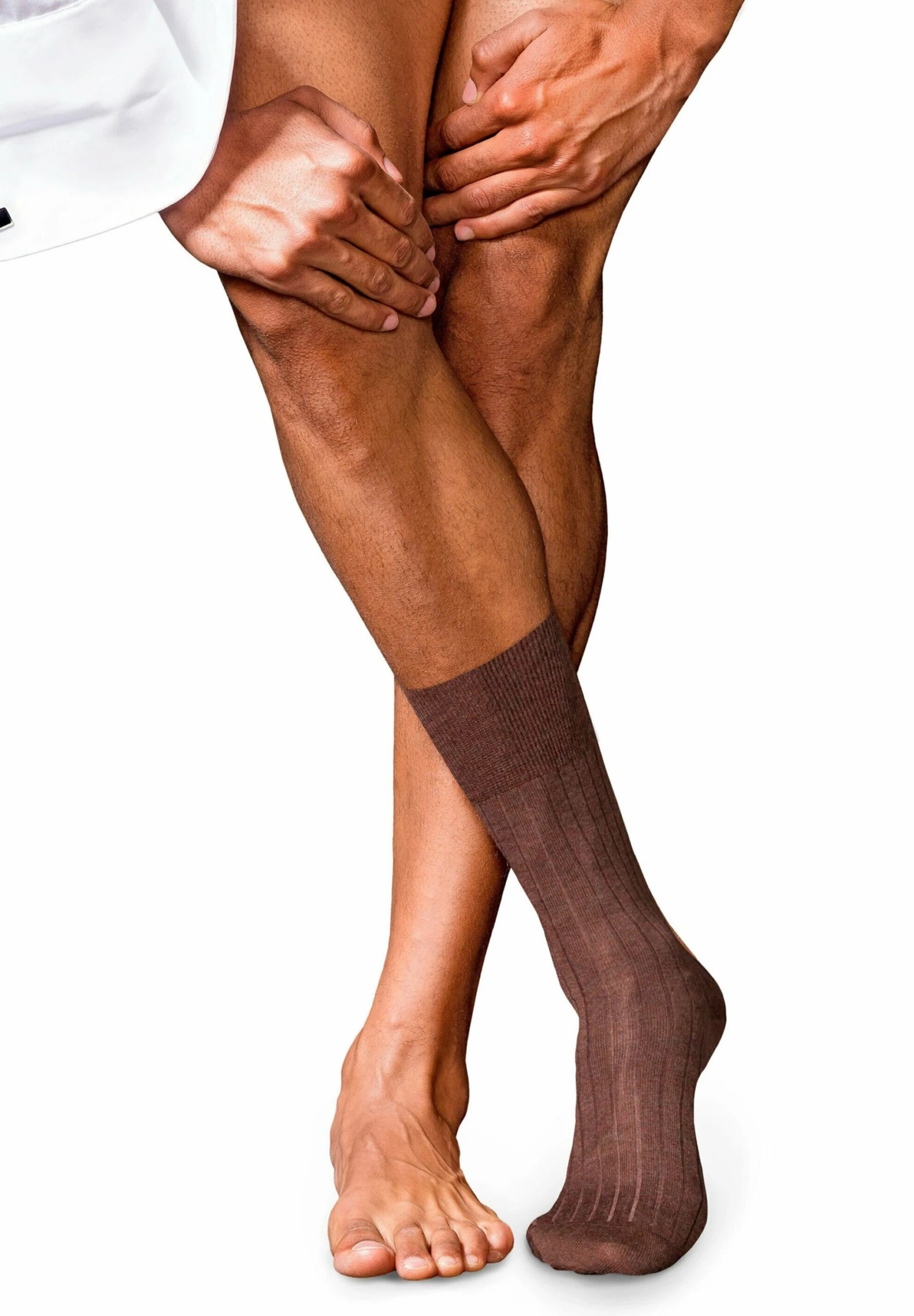 Falke No. 2 Finest Cashmere Luxury Line - Sokken - Teak Melange 4 Falke No. 2 Finest Cashmere Luxury Line - Sokken - Teak Melange - Afbeelding 2