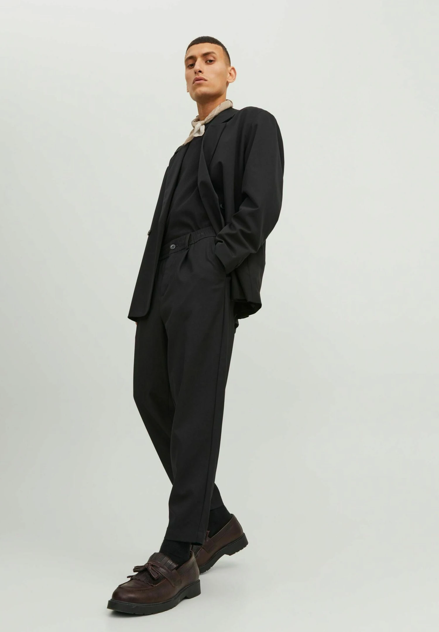 JACK&JONES Premium Jpstkarl Jjreese Tapered - Chino - Black 7 JACK&JONES Premium Jpstkarl Jjreese Tapered - Chino - Black - Afbeelding 5