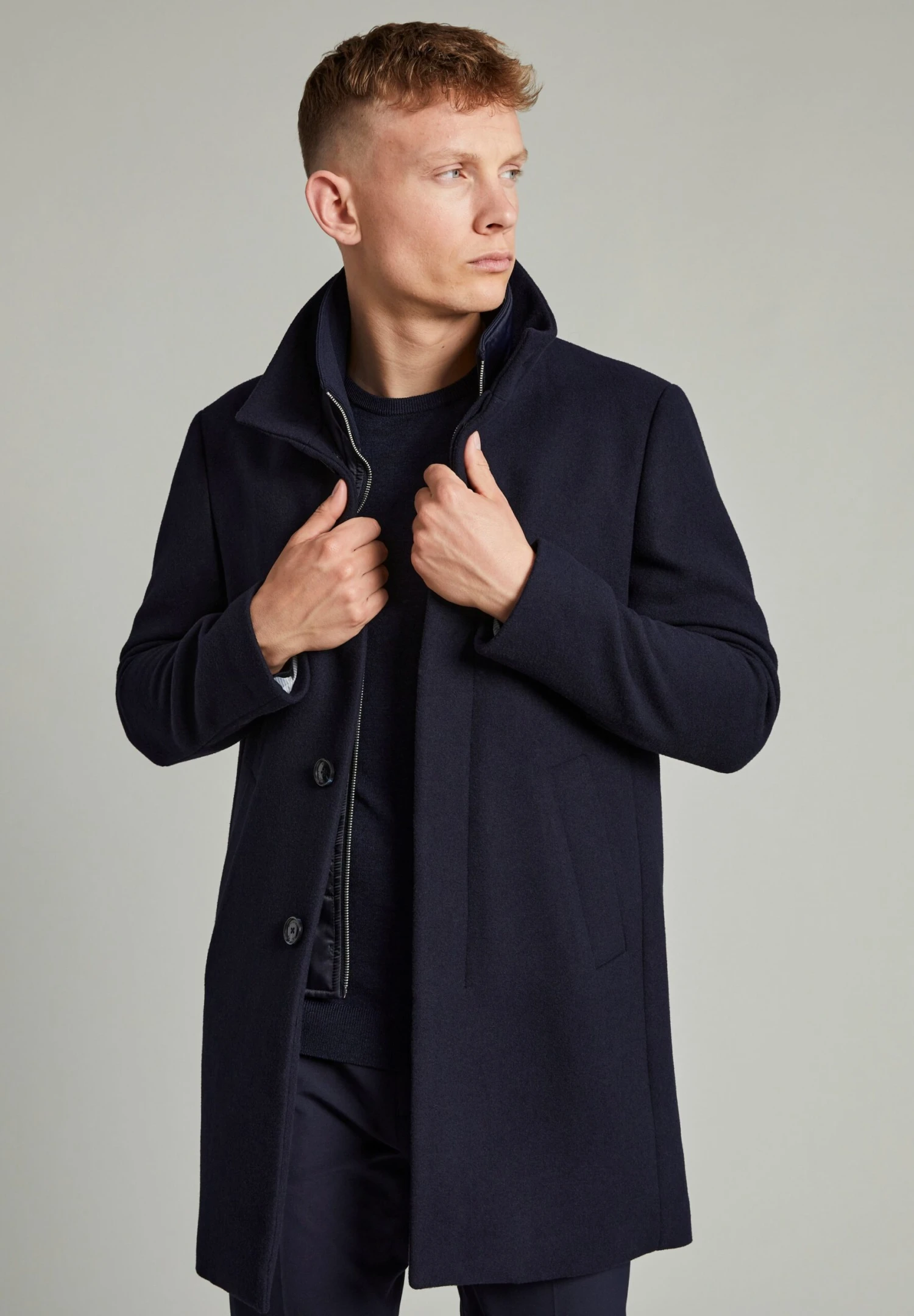 Matinique Maharvey - Winterjas - Dark Navy 3 Matinique Maharvey - Winterjas - Dark Navy