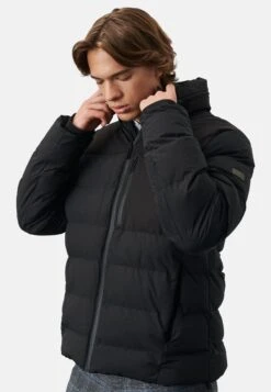 Standard Fit Figured - Winterjas - Black -Jack and Jones Verkoopwinkel 451b7df6de064c238b8120f0cf06bafd