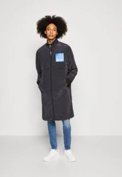 Karl Lagerfeld Jeans Oversized Summer Coat - Parka - Black