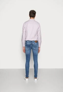 Jack & Jones Jjitom Jjoriginal Super Skinny Fit - Jeans Skinny Fit - Blue Denim 9 Jack & Jones Jjitom Jjoriginal Super Skinny Fit - Jeans Skinny Fit - Blue Denim -Jack and Jones Verkoopwinkel 458b1efd575e462fbba21685448f5b96