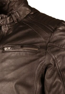 Mit Stehkragen Ik3 - Leren Jas - Brown 8 Mit Stehkragen Ik3 - Leren Jas - Brown -Jack and Jones Verkoopwinkel 459095cfe7f1415f9ac7df33d6a75aed