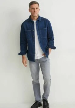 Overhemd - Denim Dark Blue -Jack and Jones Verkoopwinkel 45a1458e9dae42c8b04cdf460738564e