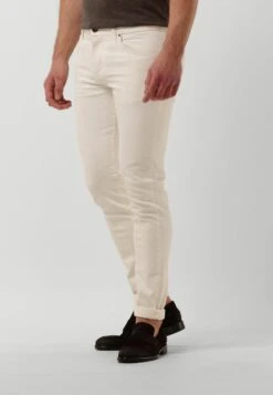 Profuomo Slim Fit Jeans - Gebroken Wit