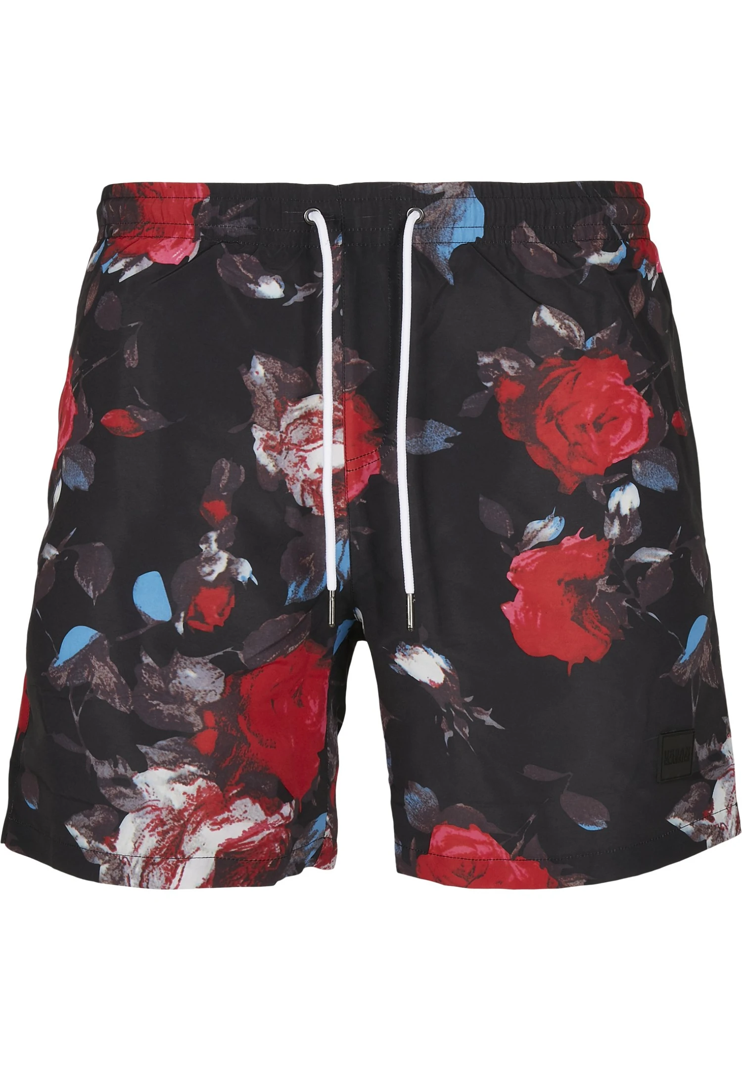 URBAN CLASSICS Pattern - Zwemshorts - Black Rose Aop 3 URBAN CLASSICS Pattern - Zwemshorts - Black Rose Aop