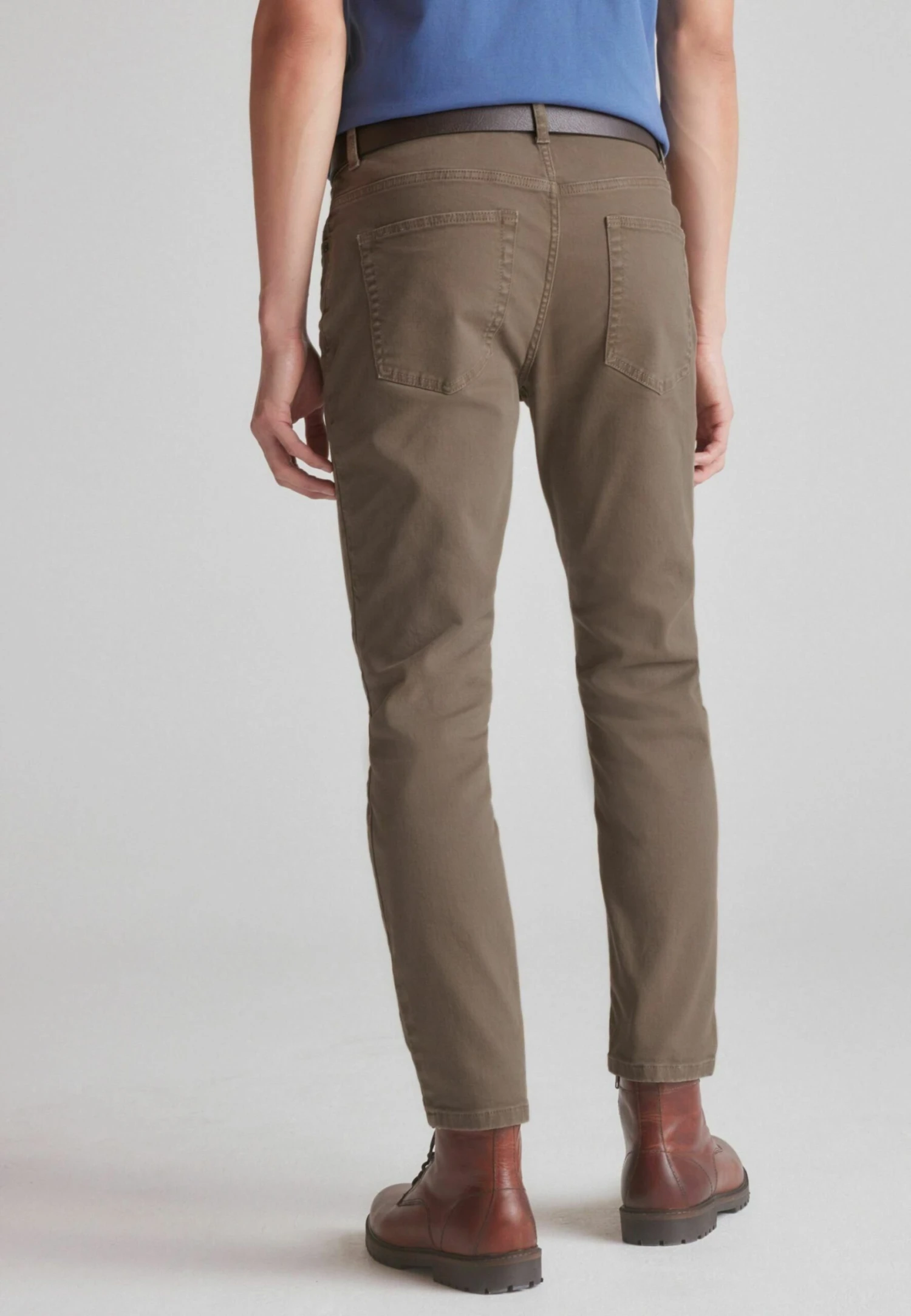 Next Belted - Slim Fit Jeans - Brown 5 Next Belted - Slim Fit Jeans - Brown - Afbeelding 3