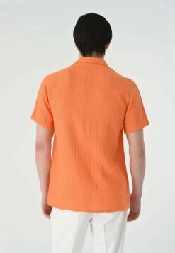 Overhemd - Orange -Jack and Jones Verkoopwinkel 45eb45c634744e208fc777fa153c9e75