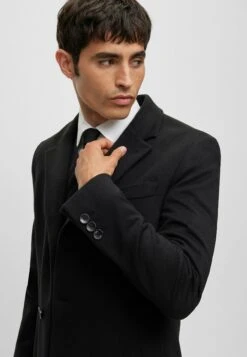Boss H-Hyde-234 - Mantel - Black One -Jack and Jones Verkoopwinkel 464ff6eeeeed4f179202664bc32865e2