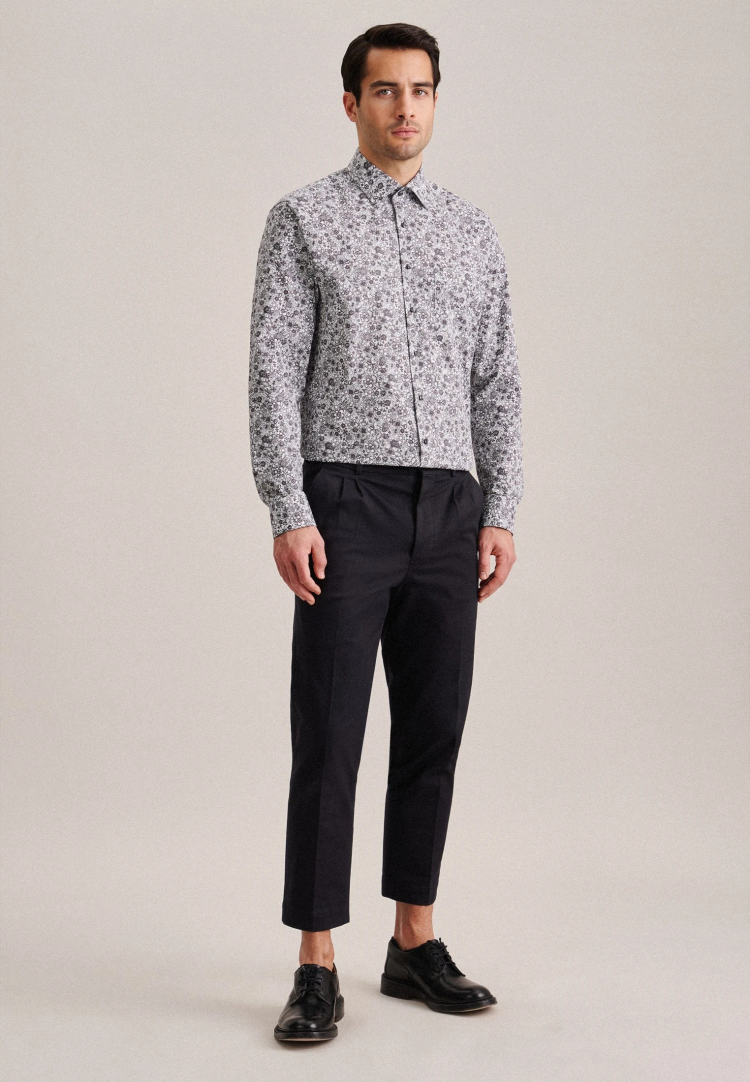 Seidensticker Business Regular - Overhemd - Grey 4 Seidensticker Business Regular - Overhemd - Grey - Afbeelding 2