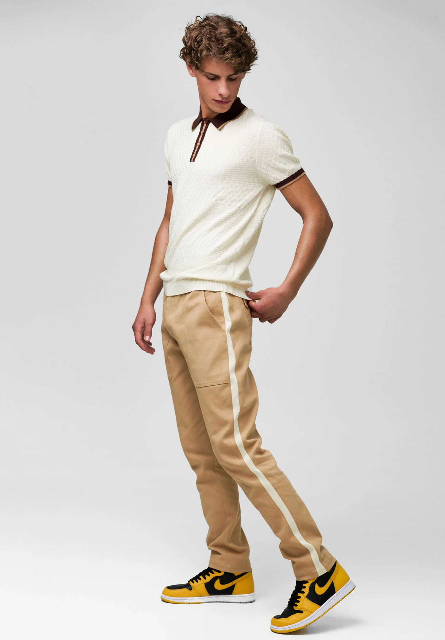 Still Ray - Broek - Tan 4 Still Ray - Broek - Tan - Afbeelding 2