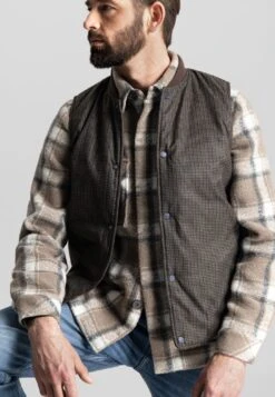 Voss Bodywarmer - Bodywarmer - Fudge -Jack and Jones Verkoopwinkel 4662db4c422642d6af1b088c4ad3fc08