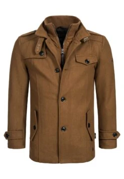 Indicode Jeans Brandan - Halflange Jas - Camel -Jack and Jones Verkoopwinkel 4667a51def7844fe8eca5510bcc55448