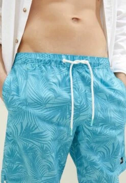 Tom Tailor Gemusterte - Zwemshorts - Blue Tibetan Stone Leaf Design -Jack and Jones Verkoopwinkel 46691f237474411c933125429f7626ca