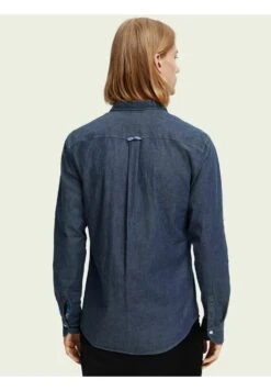 Scotch & Soda Chambray - Overhemd - Indigo -Jack and Jones Verkoopwinkel 46bec37e2b5946c9a5690568499080f2