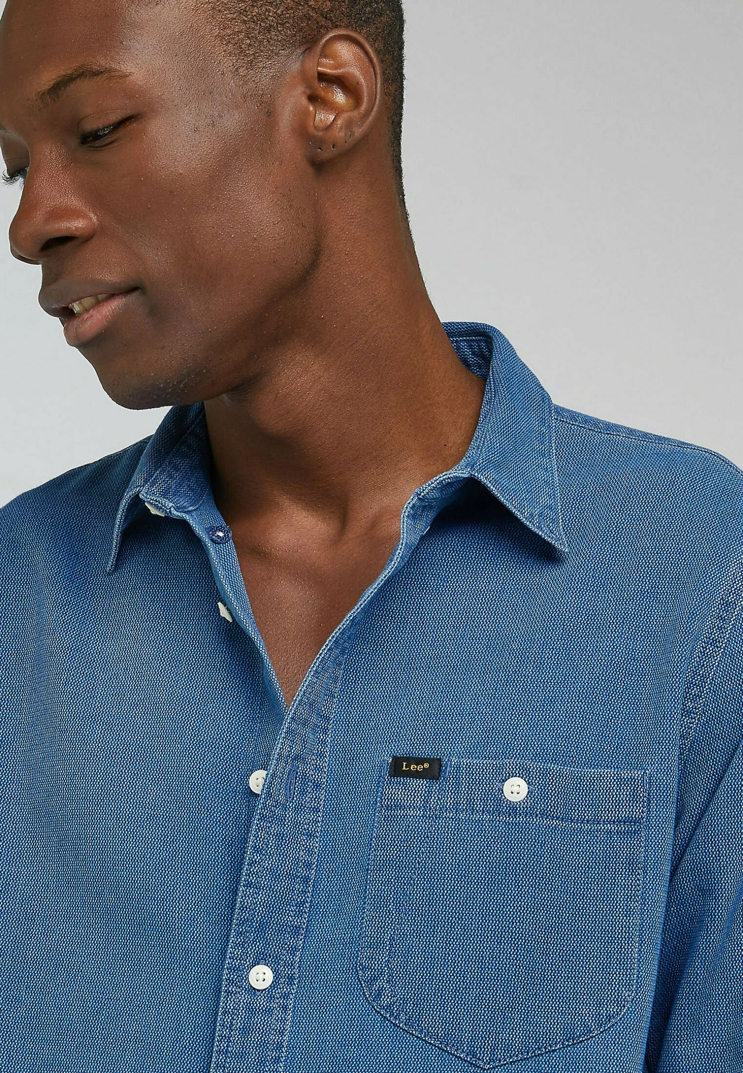 Lee Riveted- Overhemd - Anthem Blue 5 Lee Riveted- Overhemd - Anthem Blue - Afbeelding 3