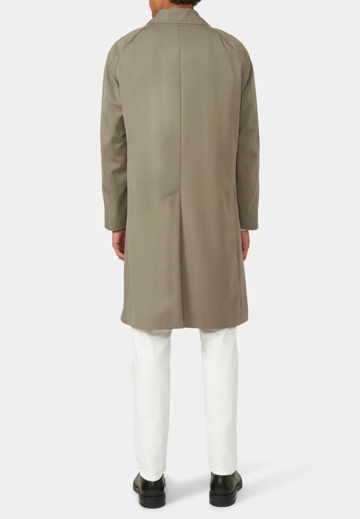 Oscar Jacobson Toro- Halflange Jas - Light Army Green 4 Oscar Jacobson Toro- Halflange Jas - Light Army Green - Afbeelding 2