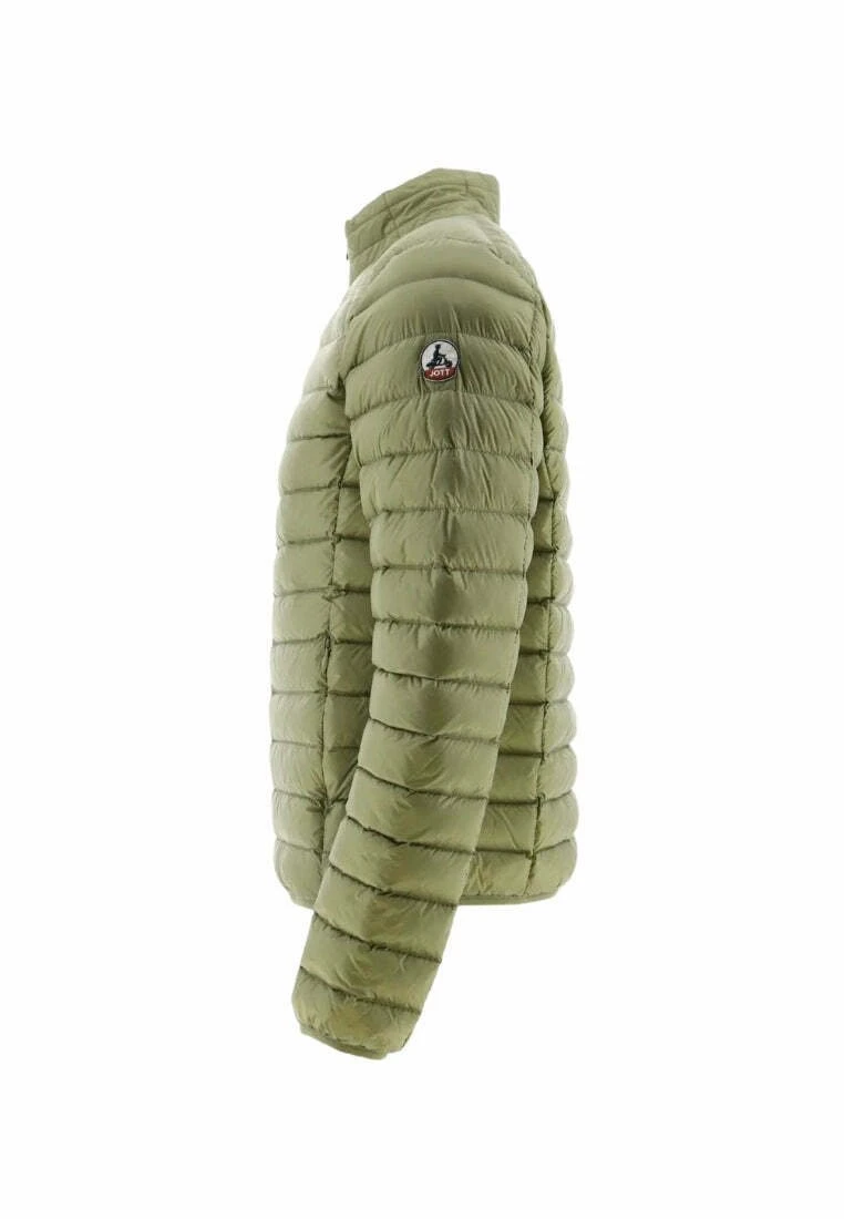 JOTT Mat - Gewatteerde Jas - Bush Kaki Clair 4 JOTT Mat - Gewatteerde Jas - Bush Kaki Clair - Afbeelding 2