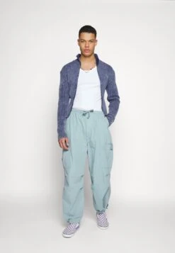 Jaded London Oversized Parachute Pants - Cargobroek - Stone-Blue -Jack and Jones Verkoopwinkel 476b11def7ba4d189c37a518aa994e35
