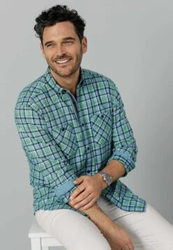 Overhemd - Blau Neongrün 17 Overhemd - Blau Neongrün -Jack and Jones Verkoopwinkel 47ac8f65687e467287b73330d0f3966e