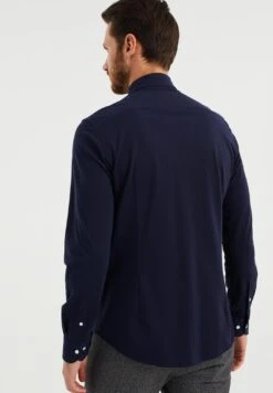 WE FASHION Slim-Fit - Overhemd - Dark Blue 10 WE FASHION Slim-Fit - Overhemd - Dark Blue -Jack and Jones Verkoopwinkel 47ad79d847d647fb858d3c642cd40dad